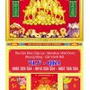 Bìa lịch gập khung vàng Khai Xuân Khởi Lộc