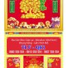Bìa lịch gập khung vàng Xuân Phát Tài