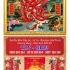 Bìa lịch gập lò xo Chữ Phúc