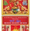Bìa lịch gập lò xo Khai Xuân Đại Cát