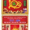 Bìa lịch gập lò xo Lộc Khai Xuân