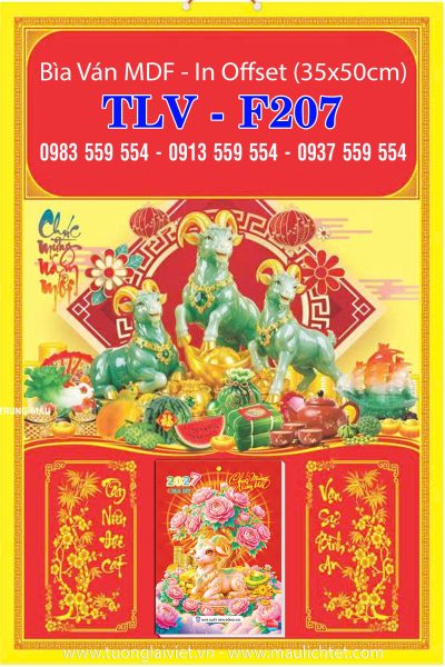 Bìa offset 35x50 Xuân Tài Lộc