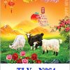 In Lịch 5 tờ Con Giáp Tài Lộc