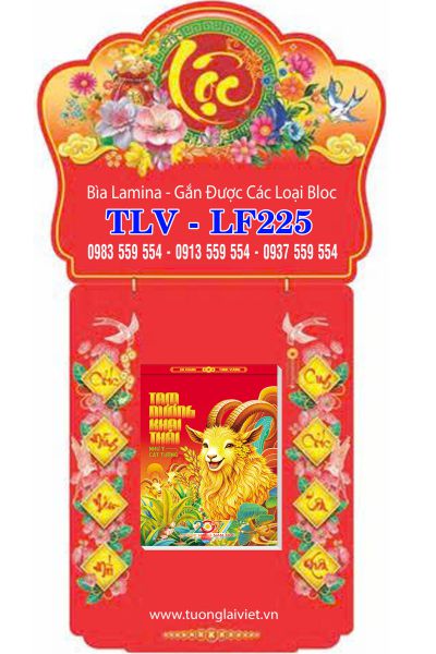Lịch bloc laminate Lộc Vàng