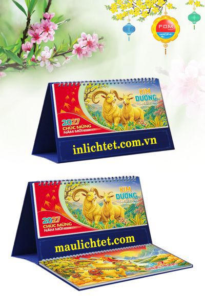 Lịch Bàn 13 Tờ Con Giáp Năm Nay