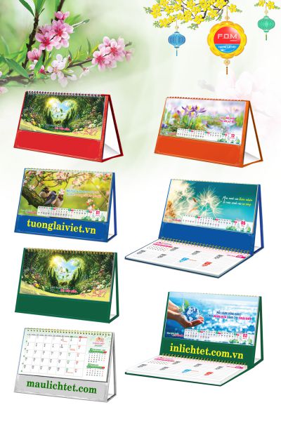 Lịch để bàn 15 tờ Gieo Mầm Cuộc Sống