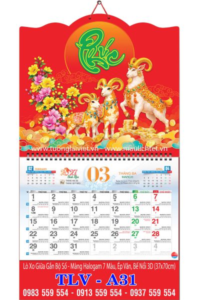 Lịch lò xo giữa bộ số Khai Xuân Đại Cát