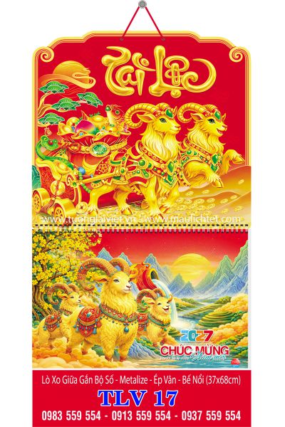 Lịch lò xo giữa bộ số Xuân Tài Lộc